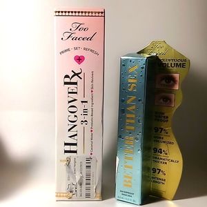 TOO FACED BUNDLE WATERPROOF MASCARA & 3 IN 1 PRIIMER SPRAY💥🎁